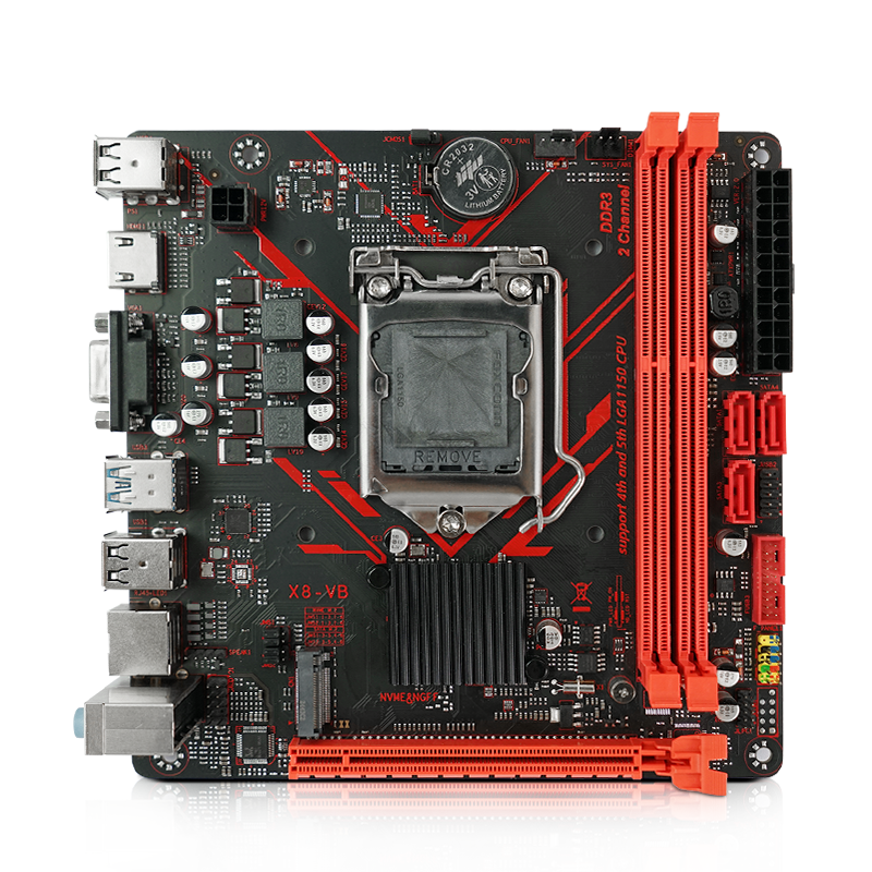 X8 VB H81 LGA 1150 DDR3 Desktop Motherboard 