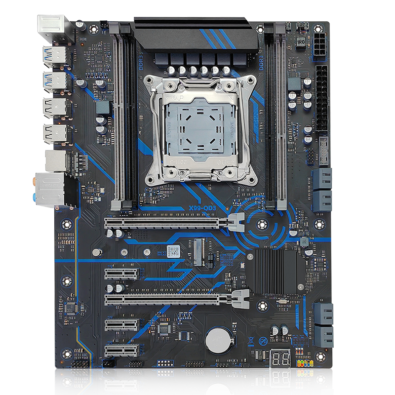 X99 QD3 C612 LGA 2011-3 DDR3 Desktop Motherboard
